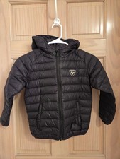 Kids Rossignol Black Down Puffer Jacket 8