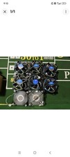 Lot Of 8 CPU Fan Heatsink See Pics