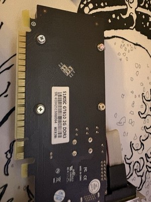 51RISC NVIDIA GeForce GT 610 2GB DDR3 PCI Express Graphics Card HDMI DVI VGA