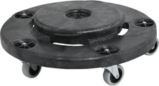 Rubbermaid Commercial Brute Trash Can Dolly Roller Fits 20- 32- 44- 55 Gal.