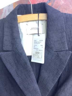 dorothee schumacher jacket touch of summer gr 2 jacke jackett blazer anthra grau
