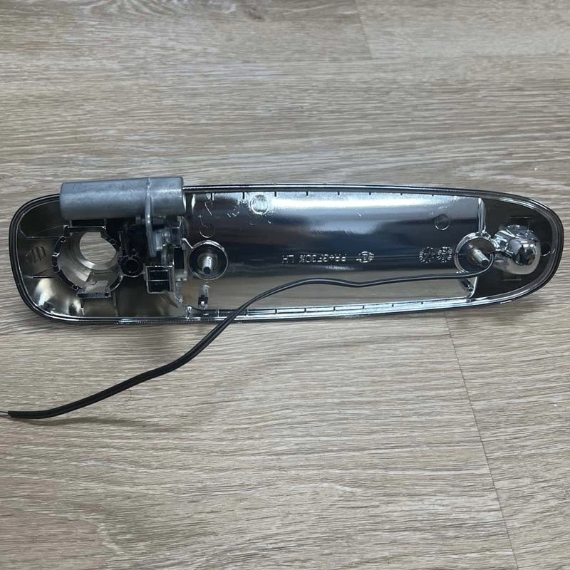 LED/AMBER Chrome 4 Door Handles w/2 Keyholes for 2002-2008 Dodge Ram Crew Cab - Изображение 4 из 4