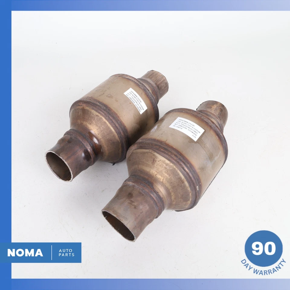 03-05 Juego de tubos de escape delanteros y traseros BMW E85 Z4 M54 7510379 OEM Foto 2 de 4