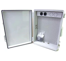 Outdoor Electrical Box 15.7" x 12.2" x 5.6" Animacyn MZ3813 ~ New In Box ~