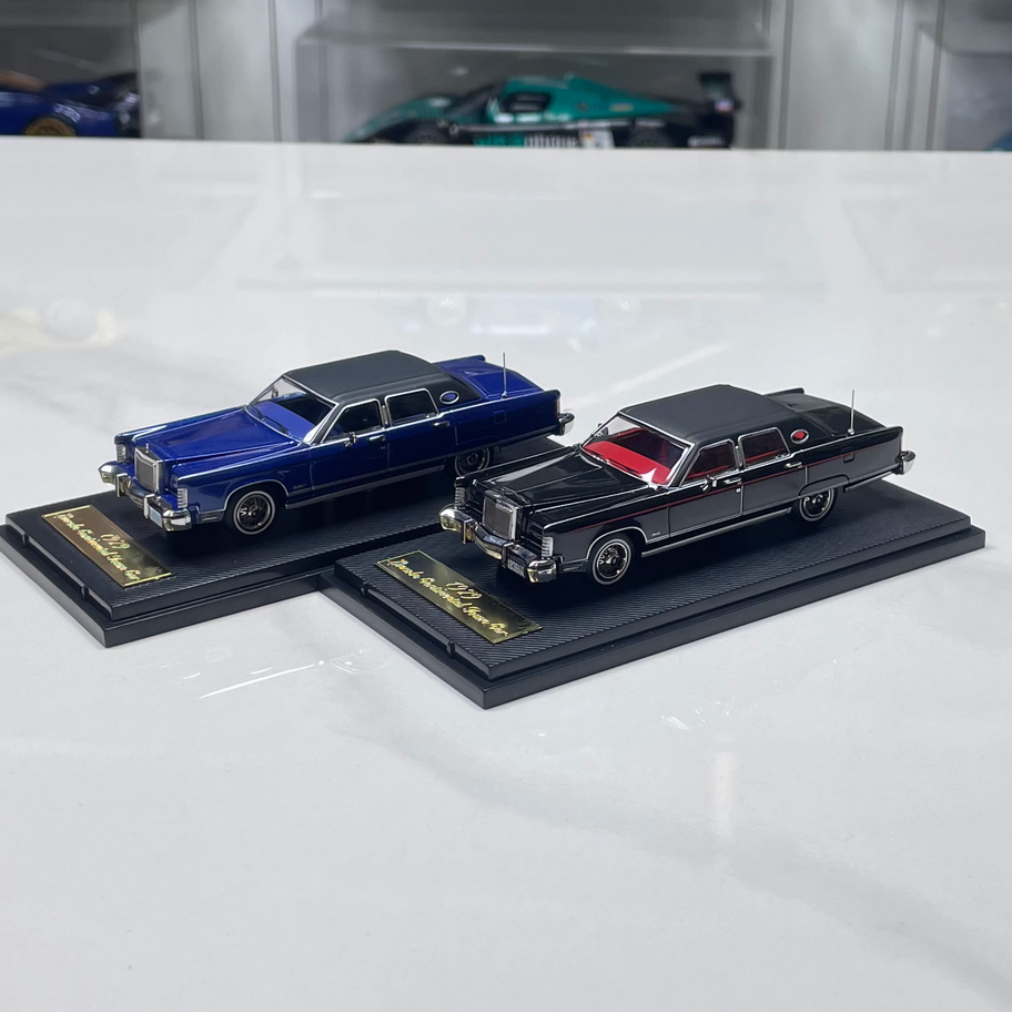 Sun Star X Tuoke Poem 1:64 Lincoln Continental 1979 alloy car