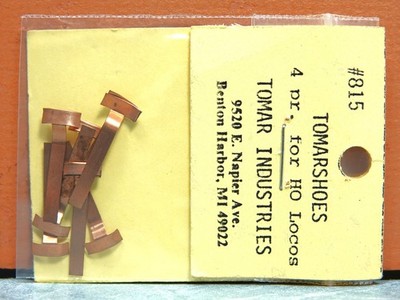 TOMAR INDUSTRIES HO SCALE ELECTRICAL PICKUPS for LOCOMOTIVES # 815