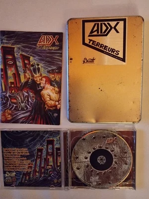ADX terreurs limited edit with steel box & 2 cds High power Sortilege Bernett - Photo 1/2