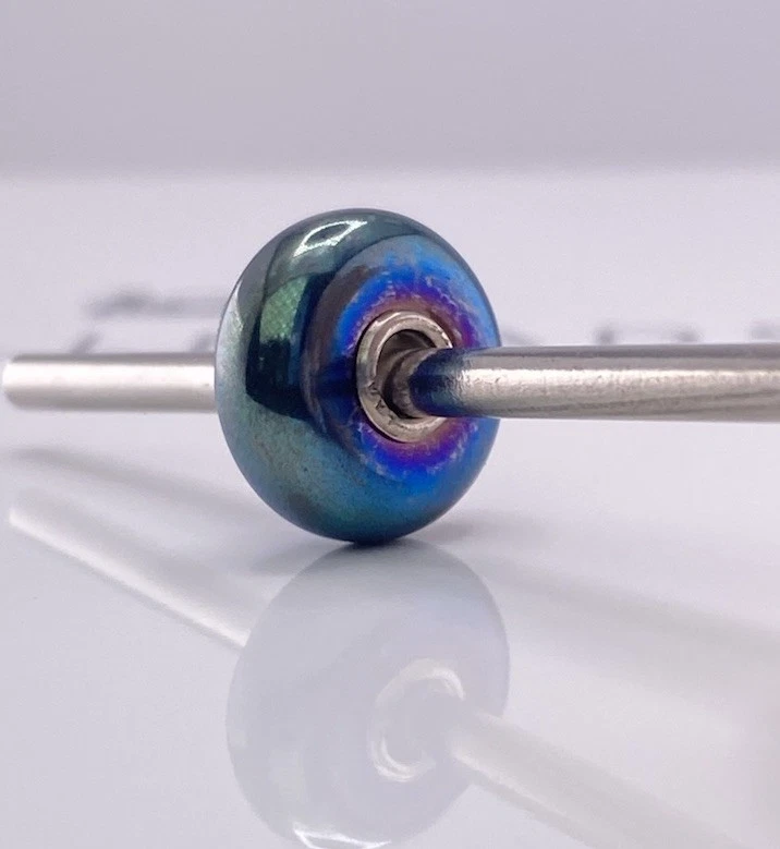 Cuentas de hematita verde Trollbeads Foto 2 de 4