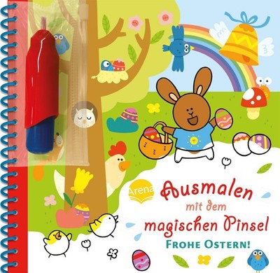 Ausmalen mit dem magischen Pinsel. Frohe Ostern!, Marie Morey