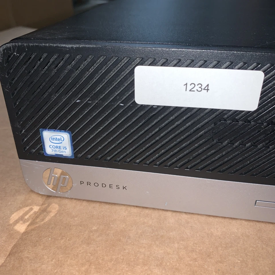 HP ProDesk 400 G4 SFF i5-7500 3.4GHz 8GB RAM 4TB HD Windows 10 - Image 2 of 4