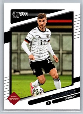 2021 22 Panini Donruss Timo Werner #70 Germany Road to FIFA World Cup Base