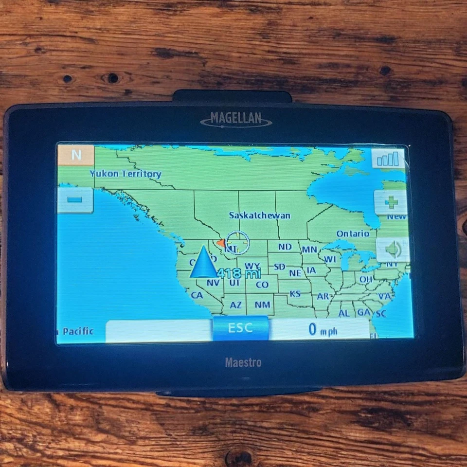 Magellan Maestro 5310 GPS Vehicle Navigation 5" Color Screen USA CANADA PR *FLAW - Image 2 of 4