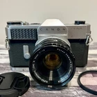 Canon Canonflex RM 35mm SLR Film Camera w/ Canon R 50mm F1.8 Lens! Vintage Rare