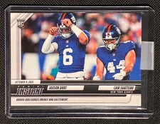 Jaxson Dart 2025 Panini Instant NFL ROOKIE #139 New York Giants RC