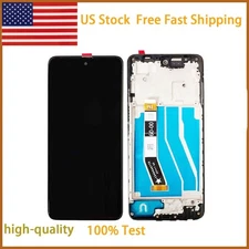 USA For Moto G Power 5G 2023 XT2311-3 XT2311-4 LCD Touch Screen Digitizer Frame