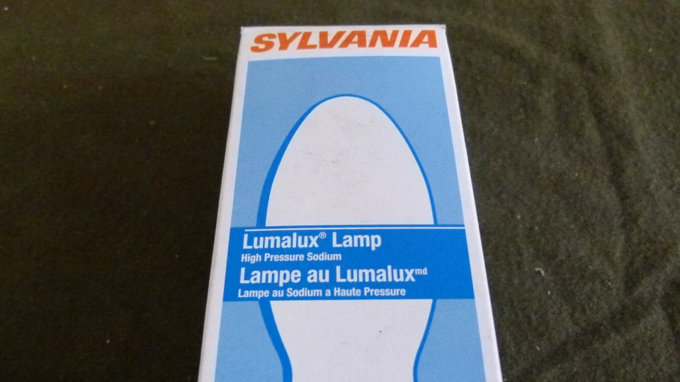 Lot of 9 - Sylvania 67506-1 LU100/MED High Pressure Sodium HID Light Bulb Clear - Image 4 of 4