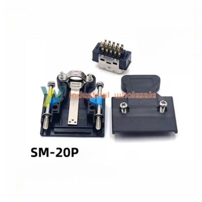 2PCS SM-20P for SCSI Connector 1394 Encoder Servo Drive Plug
