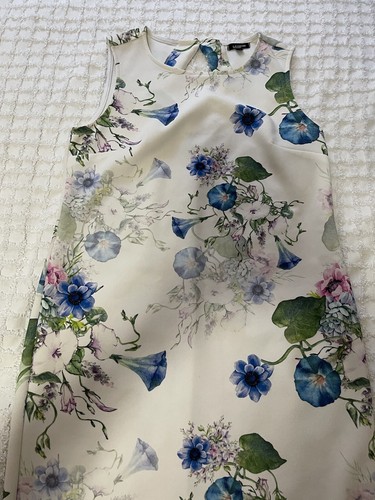 Legend Collection Size 16 White Floral Dress Women xmas party Feminine - Picture 2 of 5