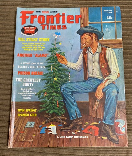 Frontier Times magazine January 1969 Jesse James Cimarron Wagontrain Gold Mining - Bild 1 von 3