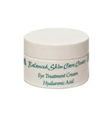 Balanced Skin Care Center Eye Treatment Cream Hyaluronic Acid 0.5 oz