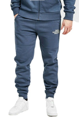 north face joggers blue