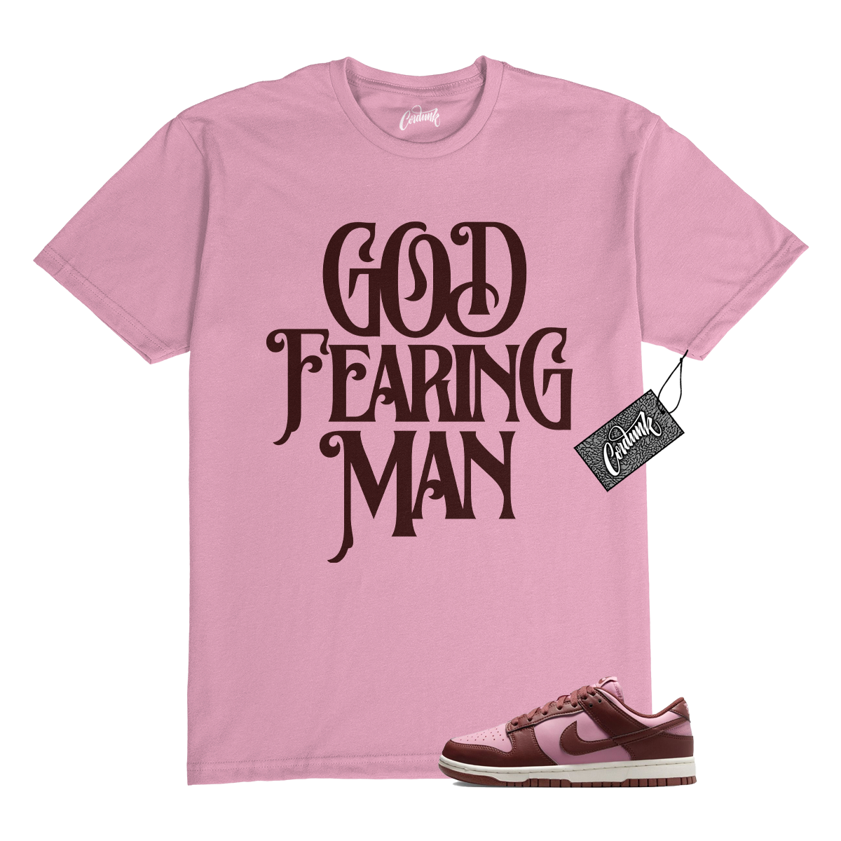 T shirt Dunk Dark Pony Elemental rosa bassa Next Nature abbinata GFM