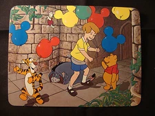 A Pooh-fectly Wonderful Time oversized postcard Disneyland