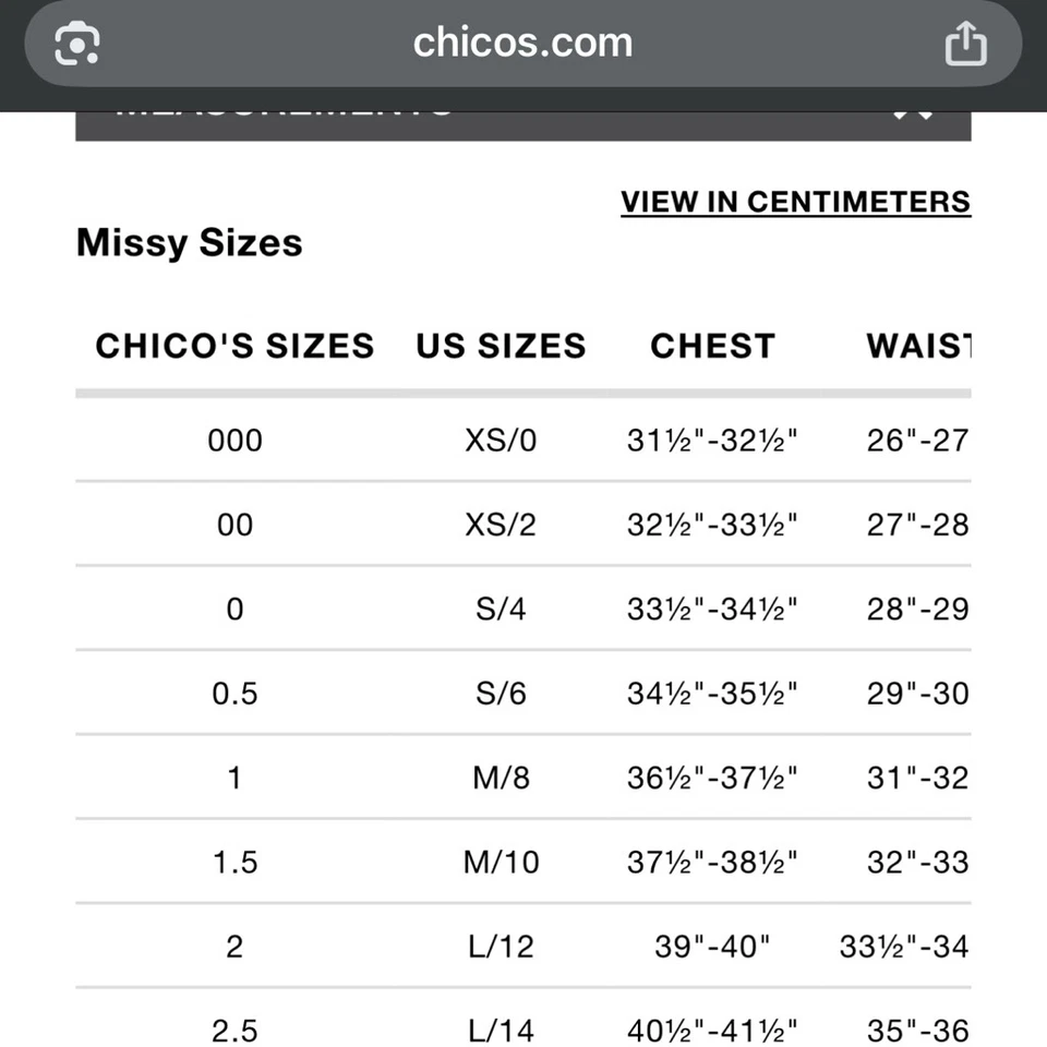 Chico's Womens 3/4 Sleeve Cotton Green Geometric Pattern Shirt Size 0/Small/4 - Image 3 of 4