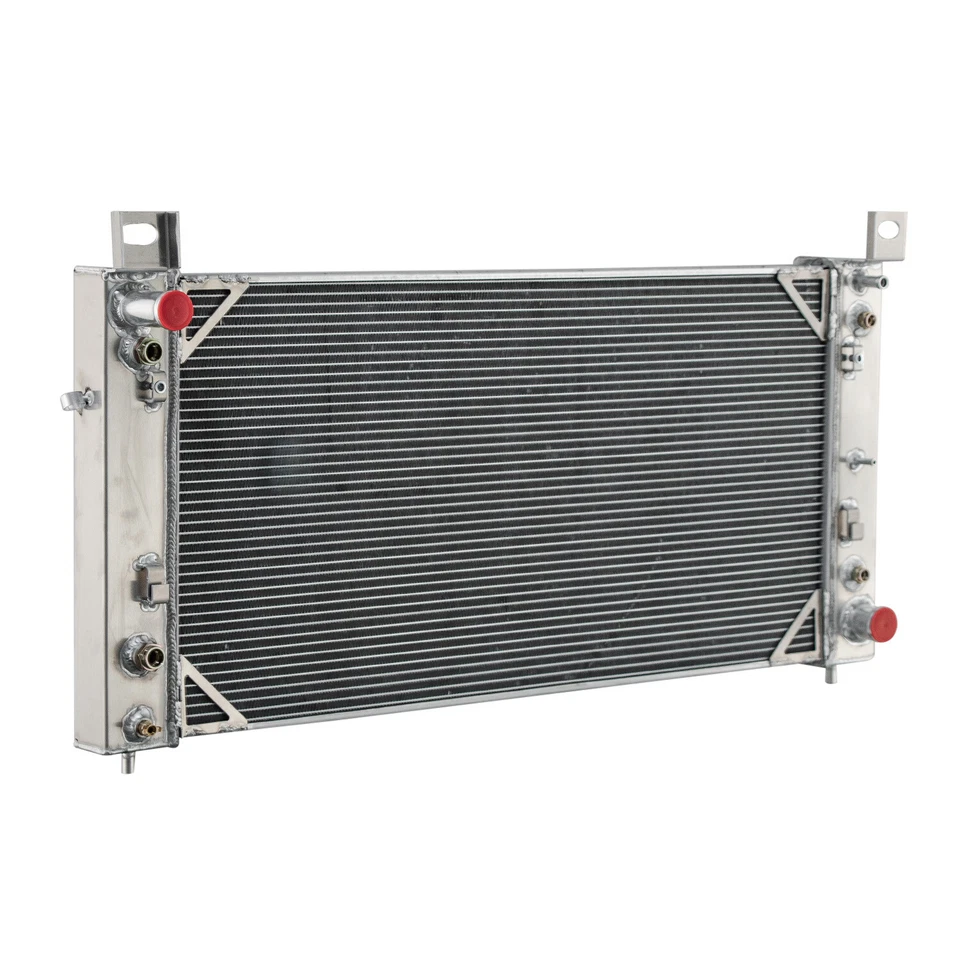 3 ROW Aluminum Radiator Fit 2009-2014 Cadillac Escalade ESV 2003-09 Hummer H2 V8 - Image 2 of 4