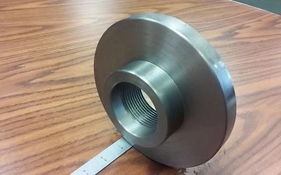 CME 2-1/4"-8 Semi-Finished adapter Plate for 6" LATHE CHUCKS #ADP-06-214SM- NEW