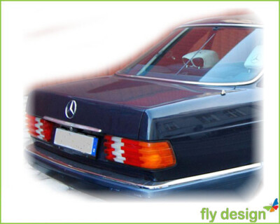 Spoiler Heckspoiler passend für MERCEDES W126 Limousine