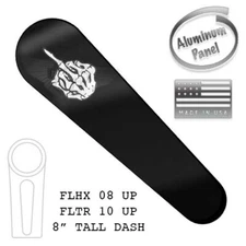 Metal Dash Panel Insert. 08-21 Street Glide & 10-21 Road Glide | SKULL FINGER FU