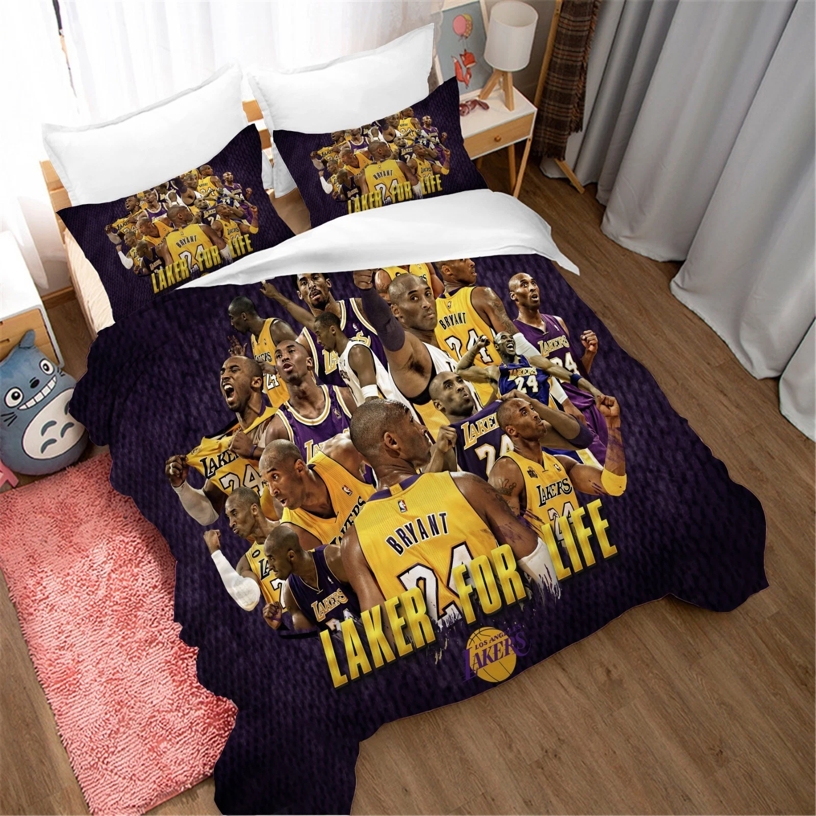 3D Kobe Bryant Quilt Cover Set Bedding Sets