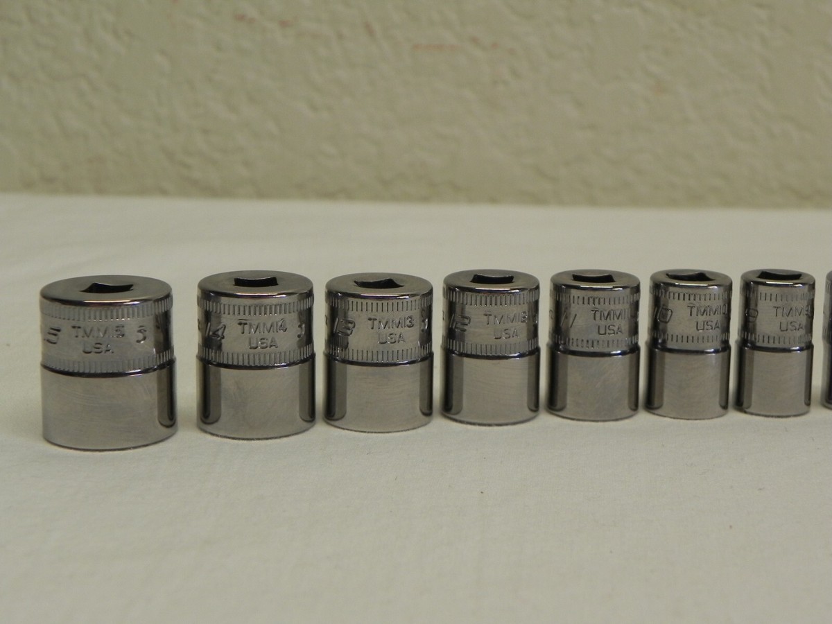 Snap-On 117TMM 17 Piece 1/4 Snap-On 117TMM 17 Piece 1/4