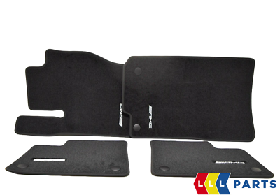 Genuine MERCEDES BENZ W166 AMG Black Velour Carpet Mat 