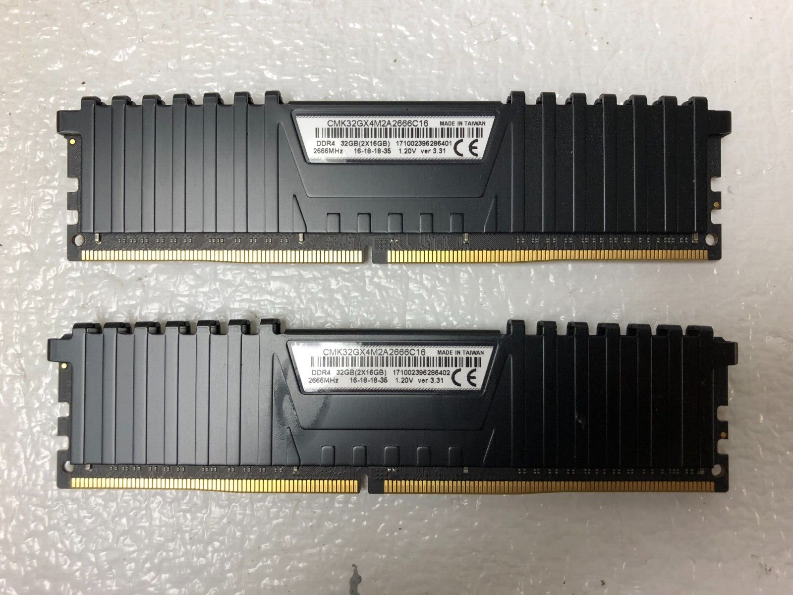 Corsair Vengeance (2x16GB) PC4-21300 DDR4-2666MHz RAM CMK32GX4M2A2666C16 – ASA College: Florida