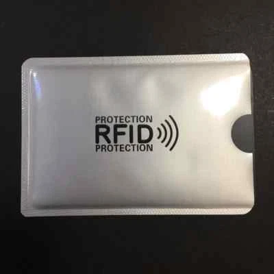 Anti Scan RFID Card Sleeve Wallet Blocking Protector Debit Credit Contactless
