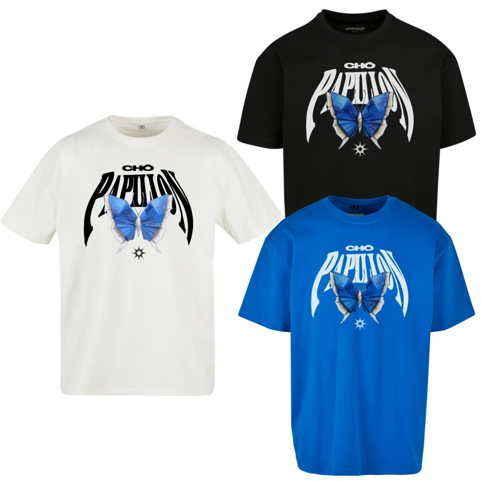 Mister Tee Origami Heavy Oversize Tee Pour Hommes T-Shirt Papillon Schmetterling - Photo 1/1