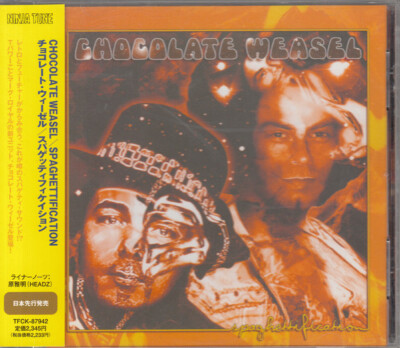 CHOCOLATE WEASEL Spaghettification JAPAN CD TFCK-87942 PROMO 1998