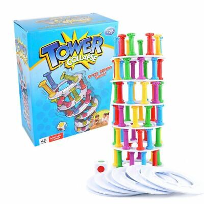 Build and Collapse with Twist Time Tower Crash - The Toy Insider