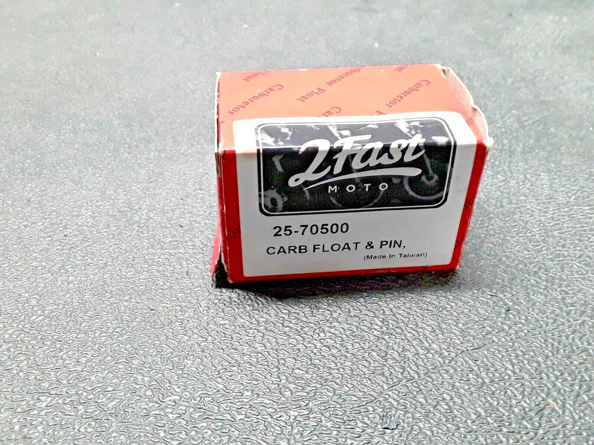 2 Fast Moto Carb Float & Pin 25-70500 | eBay