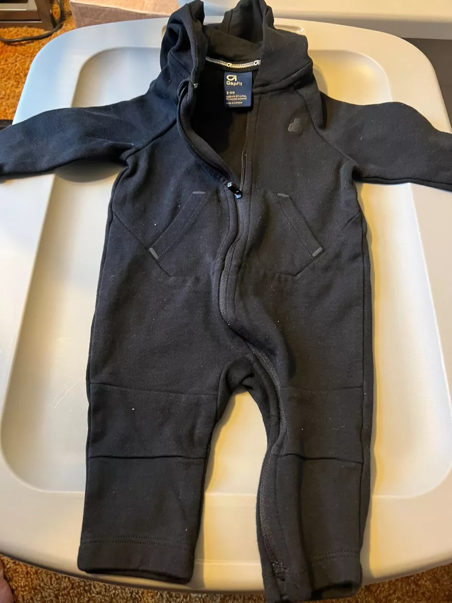 Baby Gap Fit Tech Zip-Up One-Piece 3-6 Months