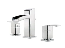 Pfister Kamato Widespread (8-inch) 2-Lever High Arc Waterfall-Flow F-049-MDOC