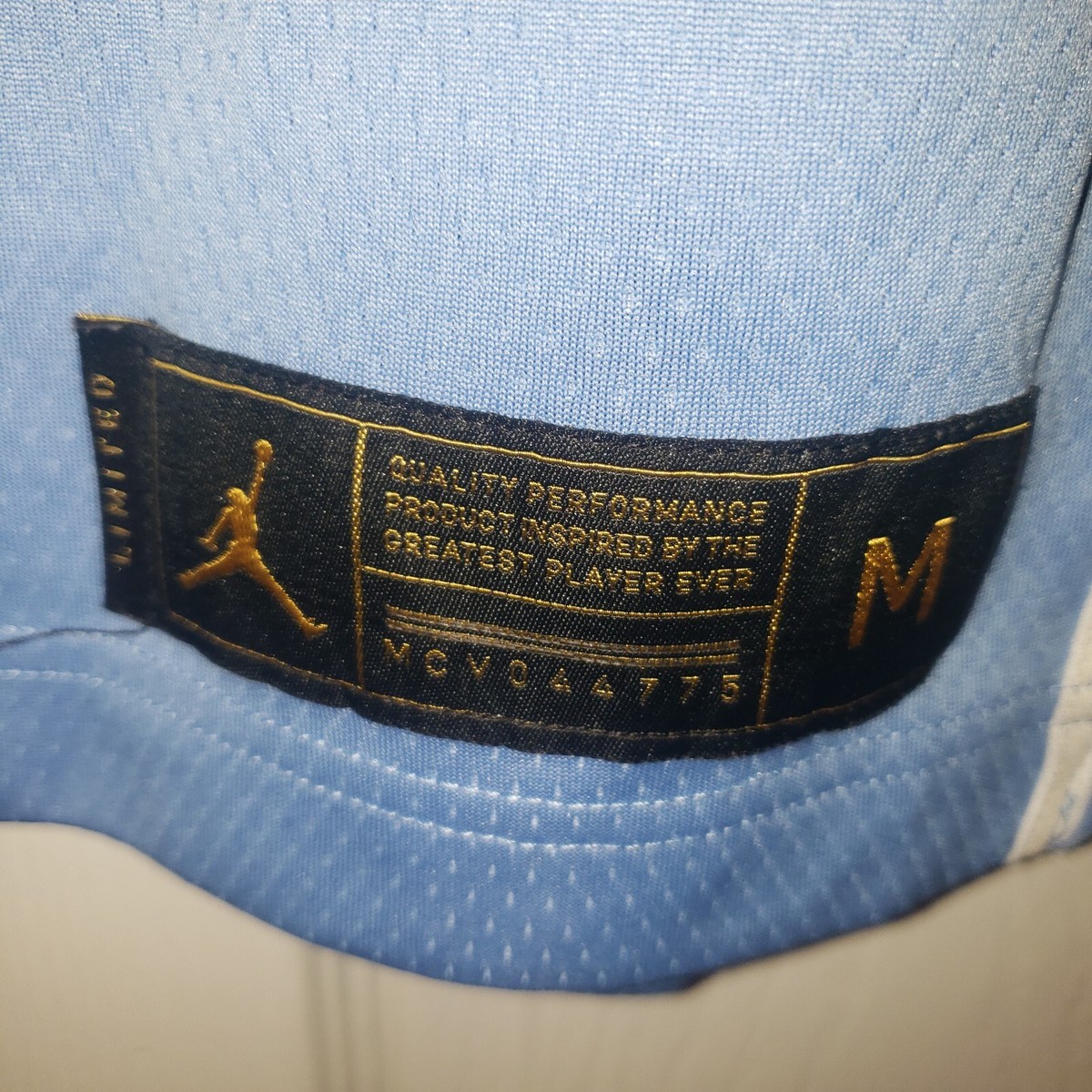 Jumpman Air Jordan Limited Edition N.C. 23 Men's Embroidered Blue