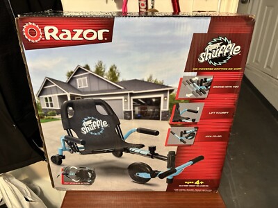 Razor Crazy Cart Shuffle Handbook Unisex Youth, Blue, One Size