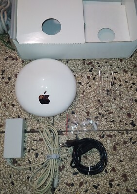 Apple AirMac Airport Extreme Basis Station WiFi WLAN Router Sharing mit OVP rar