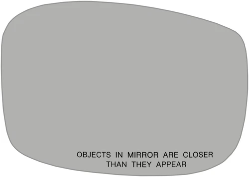 Replacement Door Mirror Glass  Dorman/Help  57118
