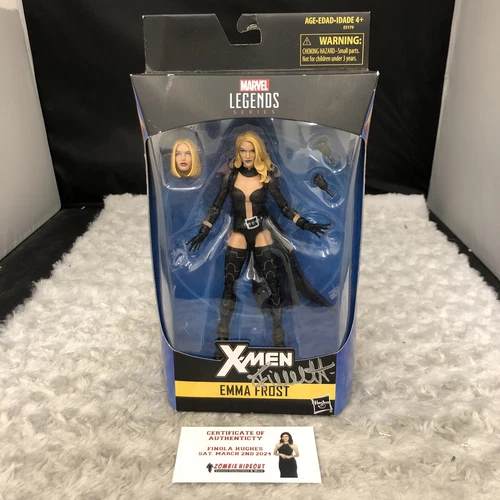 FINOLA HUGHES SIGNED AUTOGRAPH Marvel Legends Walgreens 6" X-Men Emma Frost