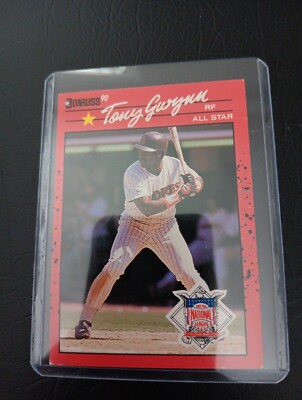 1990 Donruss - ''All-Star Game Performance'' above Stats #705 Tony Gwynn