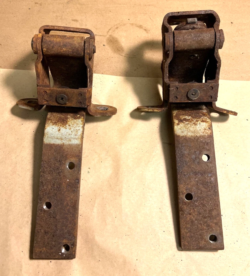 1961 1962 1963 y otros Ford Thunderbird R/H bisagras de puerta superior e inferior Foto 2 de 2